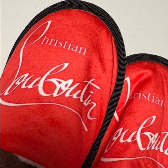 Red and Black inspired Slippers.soft! Comfortable! New! - Picture 5 of 5